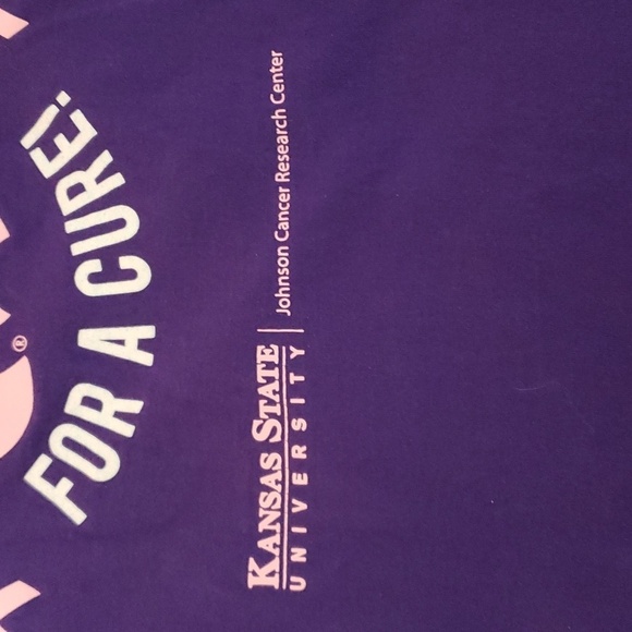 K-State.Vintage Cancer Awareness, Fighting for a Cure. Johnson Center. Size XL - Picture 3 of 11